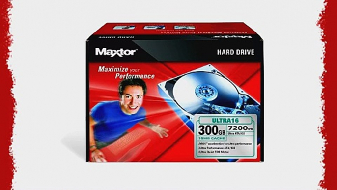 Maxtor L01R300 300GB Ultra16 Internal Hard Drive Kit (Parallel ATA 7200 RPM)