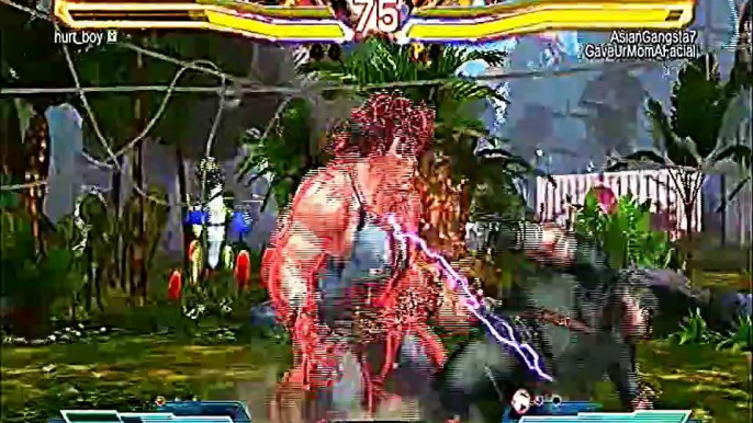 EPIC Cross-Assault Finish (AsianGangsta7 & GaveUrMomAFacial vs. hurt_boy) - Street Fighter x Tekken