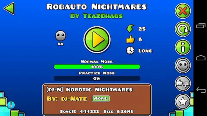 Geometry Dash Auto - Roboauto Nightmares by TeaZCh