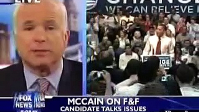 McCain responds to Rev. Wright and OReilly Clinton interview
