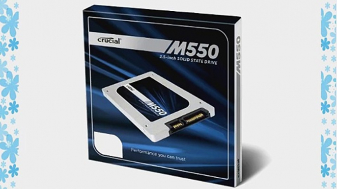 Crucial M550 128GB SATA 2.5 7mm (with 9.5mm adapter) Internal Solid State Drive CT128M550SSD1