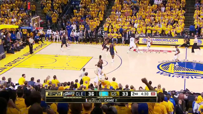 Stephen Curry 3-Pointer _ Cavaliers vs Warriors _ Game 1 _ June 4, 2015 _ NBA Finals