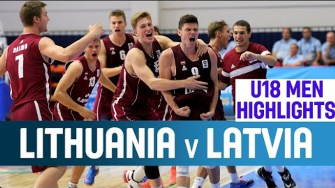 Lithuania v Latvia - Highlights – 2nd Round - 2014 U18 European Championship