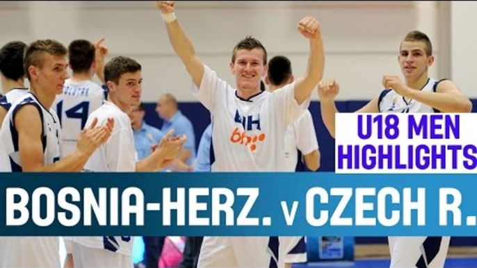 Bosnia and Herzegovina v Czech Republic - Highlights - 1st Round - 2014 U18 European Championship