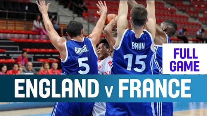 England v France– 1st Round– 2014 U18 European Championship