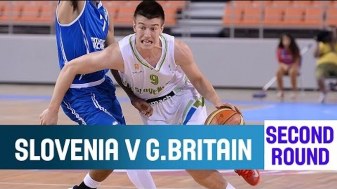 Slovenia v Great Britain - Highlights 2nd Round- 2014 U20 European Championship