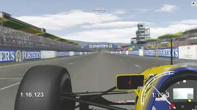 rFactor - Nigel Mansell onboard  Adelaide 1992