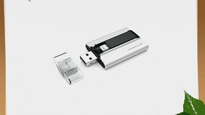 SanDisk iXpand 16GB Mobile Flash Drive with Lightning connector For iPhones iPads