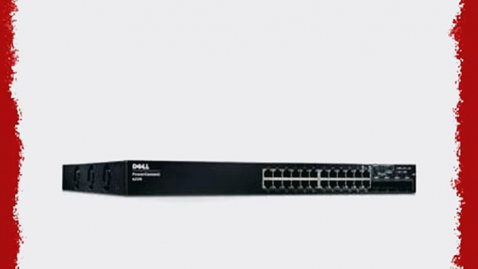 Dell PowerConnect 6224 Gigabit Ethernet Switch - 24 Ports - 4 SFP