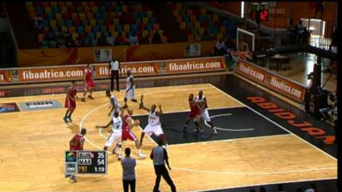 #AfroBasket - Day 6: Burkina Faso v Morocco (highlights)