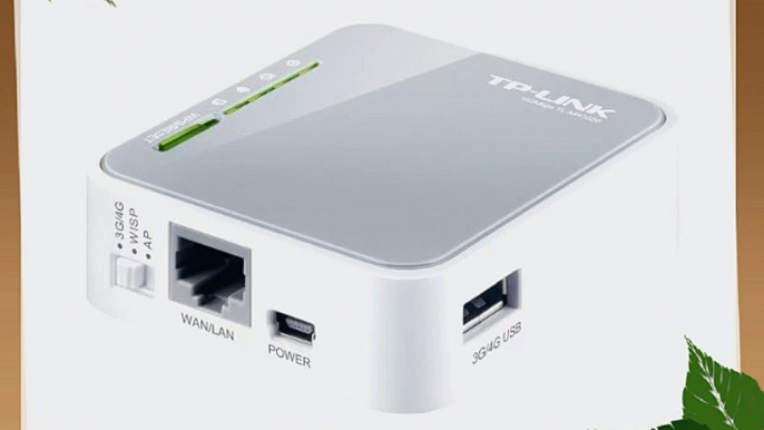 TP-LINK TL-MR3020 3G/4G Wireless N150 Portable Router AP/WISP/Router Mode