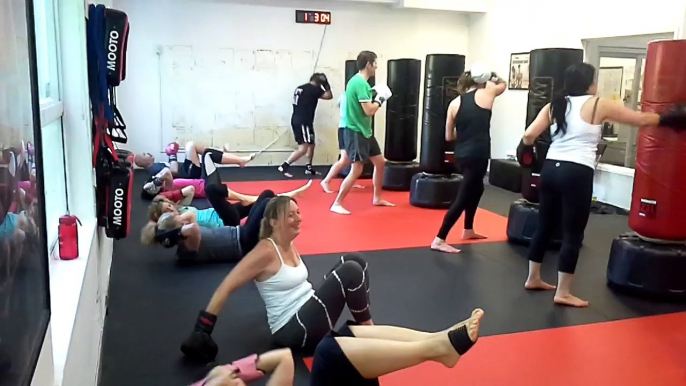 Kickboxing classes at Yonge-Eglinton in Toronto