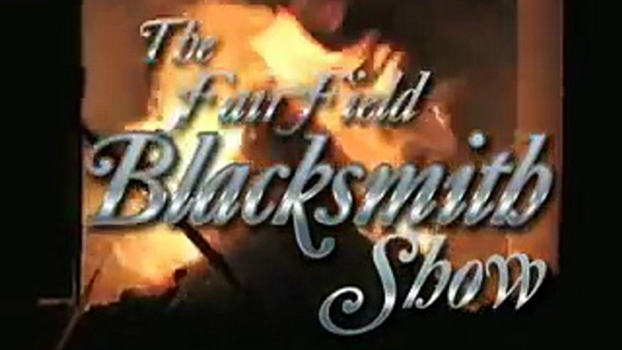 Blacksmiths blacksmithing on Blacksmith Show on TV