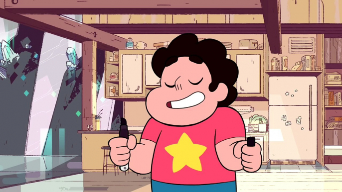 Steven Universe - The Handsome One (clip) - Steven and the Stevens