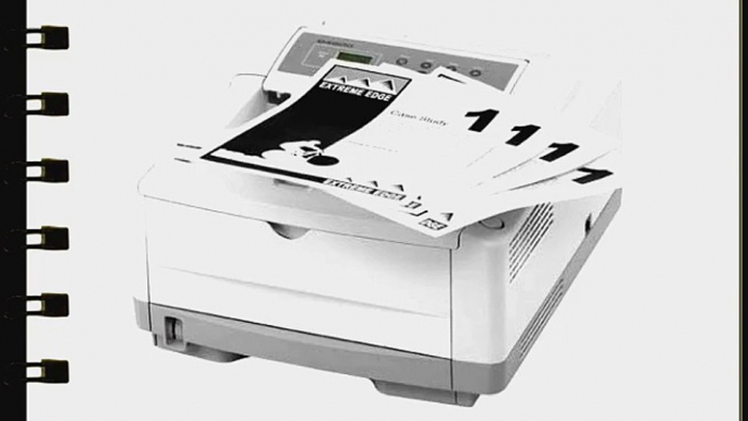 OKI Data B4600 27ppm LED Digital Monochrome Printer - White (62427201)