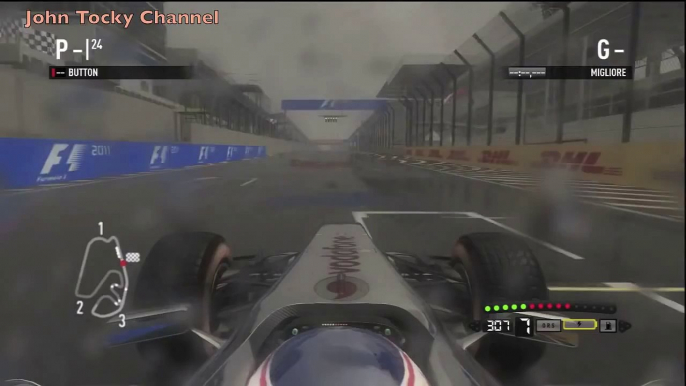 F1 2011™ - Brasil _ Jenson Button Onboard Wet Lap - 1_17.137