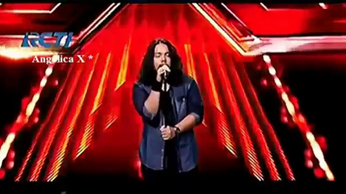 Suara Berat Yefta Richael | Wish You Ware Here Pink Floyd | X Factor Indonesia 8 Mei 2015