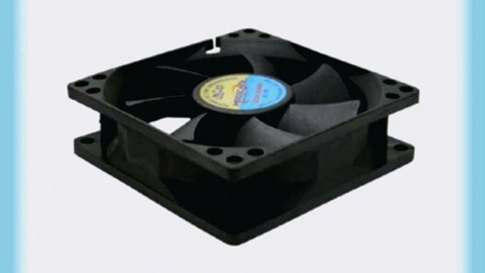 Masscool FD08025S1M3/4 80mm 80x80x25mm Sleeve Bearing Case Fan w/ 3pin and 4 pins Connector