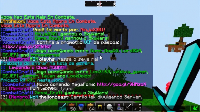 Server de SkyWars Minecraft 1.5.2 Pirata & Original 2015