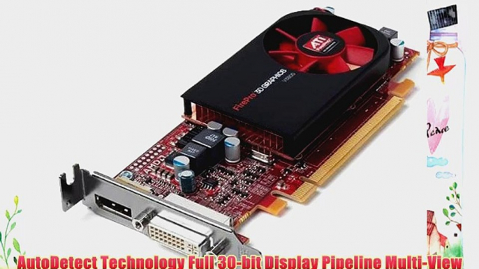 ATI FirePro V3800 512MB DVI/DisplayPort PCI-Express Workstation Video Card 100-505607 - Retail