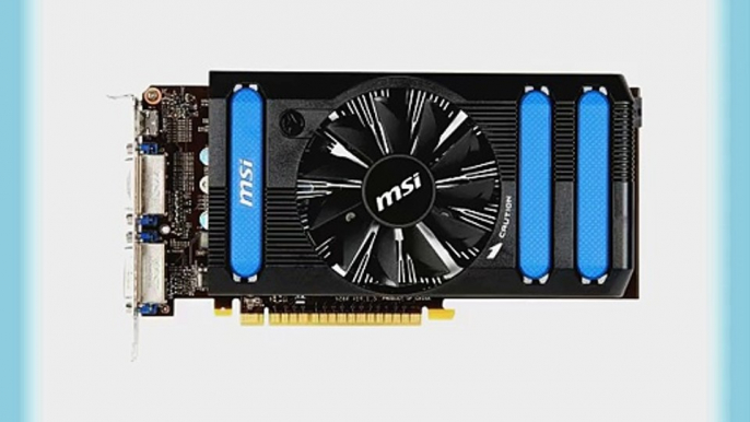 MSI NVIDIA GeForce GTX 650 Ti 1GB GDDR5 PCI Express 3.0 Graphics Card N650Ti-1GD5/OC