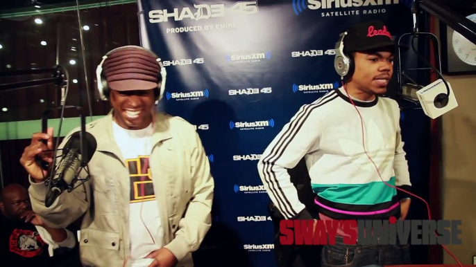 Chance the Rapper Freestyles on Sway in the Morning Show