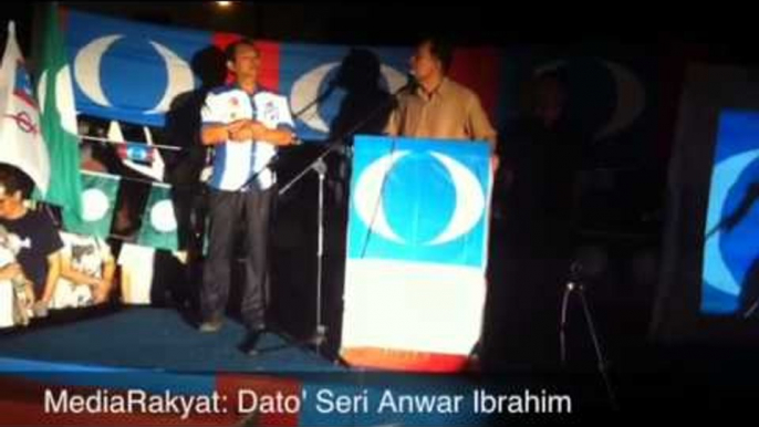 MediaRakyat Newsflash: Anwar Ibrahim at Miri 08/04/2011