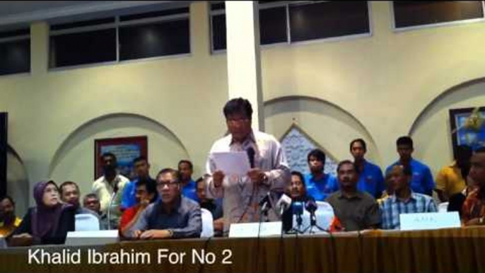 MediaRakyat Newsflash: Khalid Ibrahim Is Going For PKR No 2