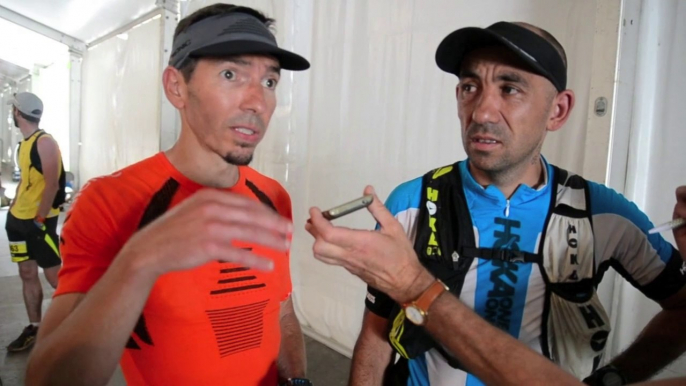 Grand Trail du Saint-Jacques - Réactions de Florian Racinet et Fabrice Couchoud