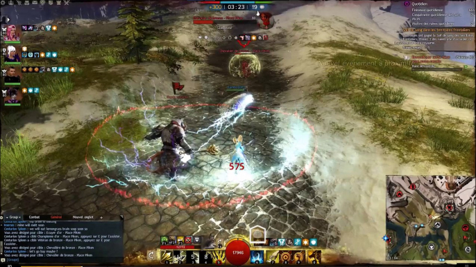 Guild Wars 2 (GW2) Queen Babydoll WvW Ranger Vs Warrior + Elem