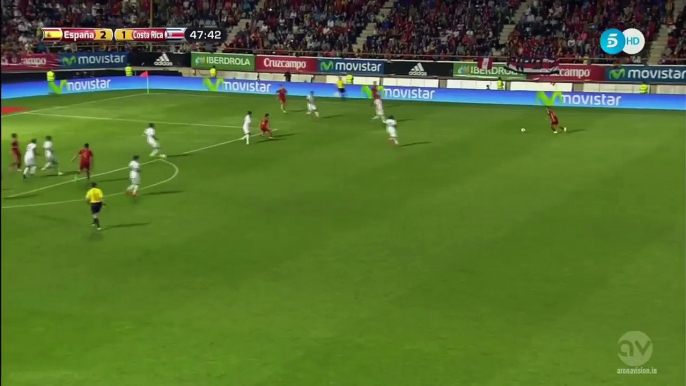 Keylor Navas Fantastic save against Sergio Ramos | Spain vs Costa Rica 11.06.2015