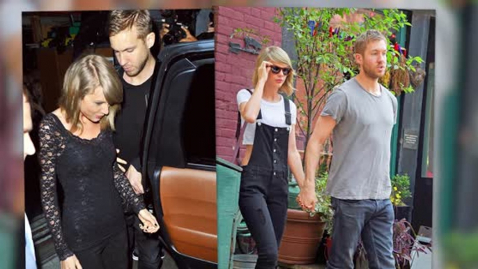 Taylor Swift Smiley After Sharing Instagram Snap With Boyfriend Calvin Harris