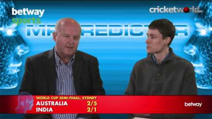 Mr Predictor - Who Will Win The Cricket World Cup Semi-Finals?