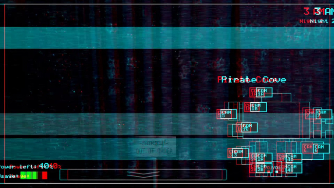 [3D]Five Nights at Freddy s (Part 1 - Night 1-3)(3D Anaglyph for phones tablets non-3D TVs)