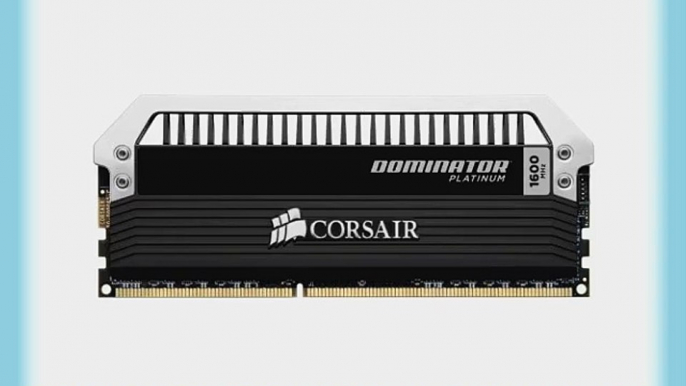 Corsair Dominator Platinum 16GB (2x8GB)  DDR3 1600 MHz (PC3 12800) Desktop Memory (CMD16GX3M2A1600C9)