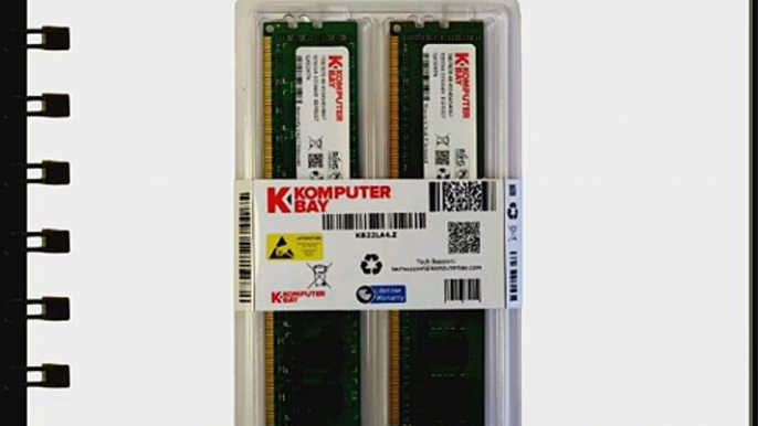 KOMPUTERBAY 8GB (4X 2GB) DDR2 800MHz PC2-6300 PC2-6400 (240 PIN) DIMM Desktop Memory with Samsung