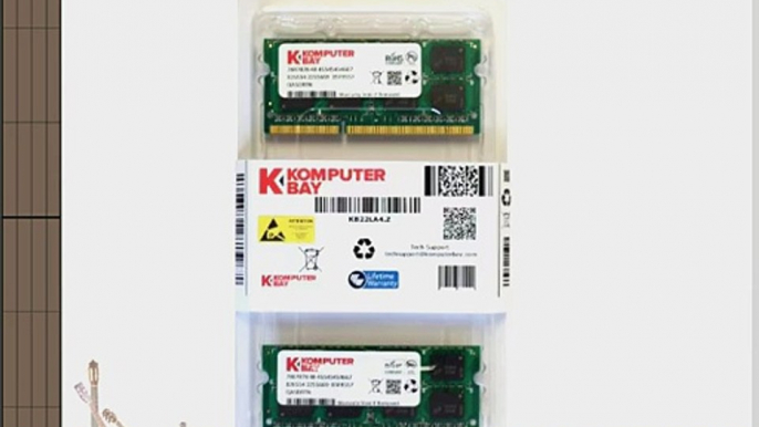 Komputerbay 8GB (2x 4GB) DDR3 SODIMM (204 pin) 1333Mhz PC3 10600 8 GB with SODIMM Heatsink