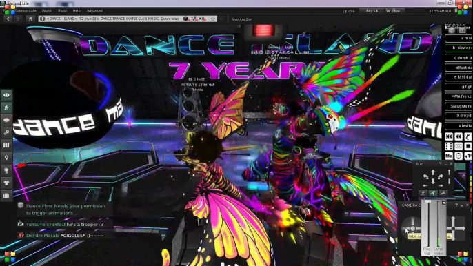 # 296 SL DJ @ DANCE ISLAND { DJ STARFALL & TATSUTA }{ FURRY DANCERS }