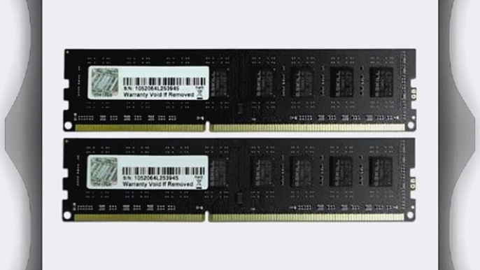 16GB G.Skill DDR3 PC3-12800 1600MHz CL11 NT Series Desktop dual channel memory kit (2x8GB)