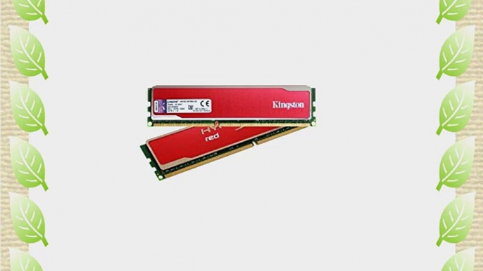 Kingston Technology  HyperX Red 16GB Kit (2x8GB) 1600MHz 10-10-10 1.5V DDR3 PC3-12800 Non-ECC