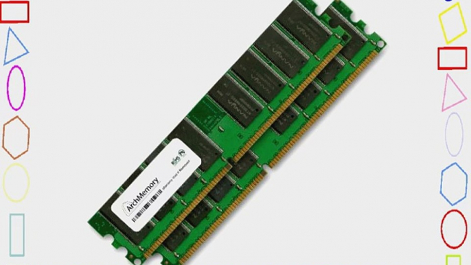 2GB (2 x 1GB) RAM for the Dell Dimension 8300 (DDR-333 PC2700) Upgrade by Arch Memory