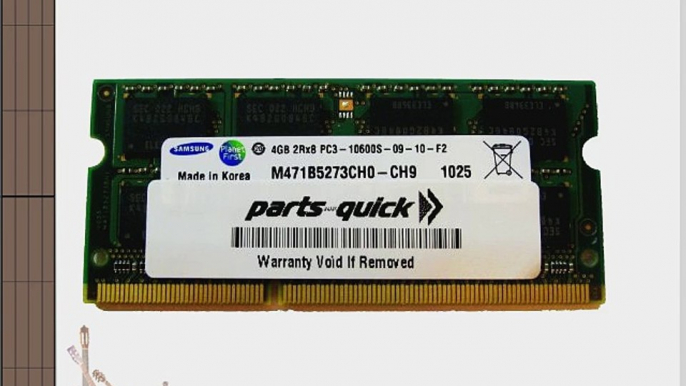 4GB DDR3 Laptop Memory for HP Pavilion dm1z-2100 Series PC3-10600 204 pin 1333MHz SODIMM RAM