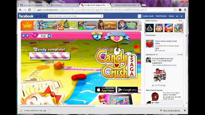 Unlock any levels in Candy Crush