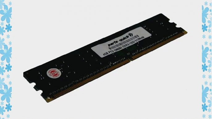 4GB Memory Upgrade for HP Presario CQ5700F DDR3 PC3-10600 1333MHz DIMM Non-ECC Desktop RAM