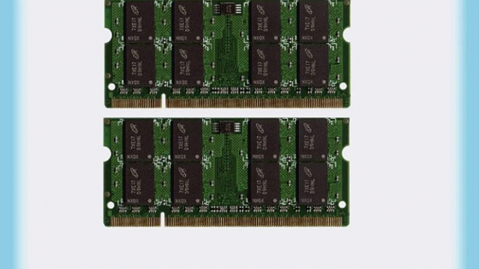 4GB 2X 2GB DDR2-533MHz PC2-4200 SODIMM Memory RAM for Laptop Computers