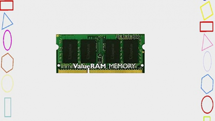 Kingston Value RAM 4GB 1333MHz PC3-10600 DDR3 Non-ECC CL9 SODIMM SR X8 Notebook Memory (KVR13S9S8/4)