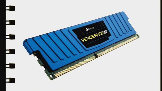 Corsair Vengeance Blue 16GB (4x4GB)  DDR3 1600 MHz (PC3 12800) Desktop Memory (CML16GX3M4A1600C9B)