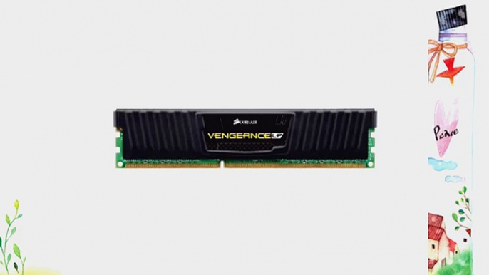 Corsair Vengeance LP 16GB (2 x 8GB) DDR3 1866 MHZ (PC3 15000) Desktop Memory CML16GX3M2A1866C10