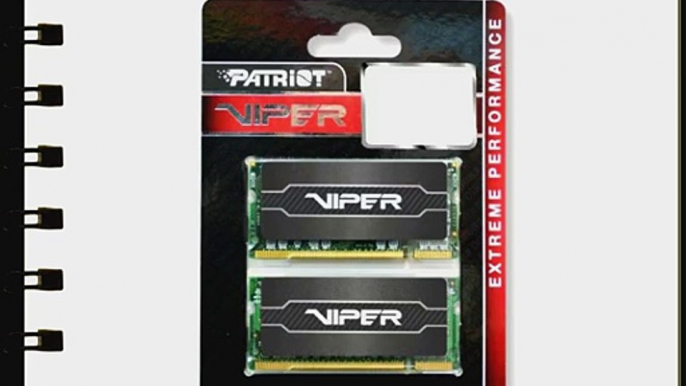 Patriot 16GB(2x8GB) Viper Series DDR3 1600 (PC3 12800) CL9/ Voltage 1.35V Laptop Memory - PV316G160LC9SK