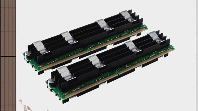 Crucial 4GB Kit (2GBx2) DDR2 667MHz (PC2-5300) CL5 Apple Fully Buffered ECC FBDIMM 240-Pin